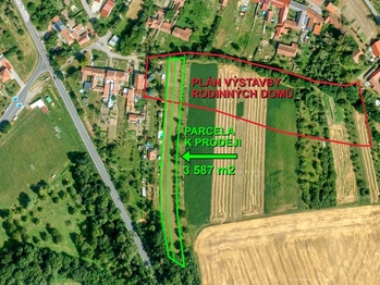 Prodej pozemku 3587 m², Nížkovice