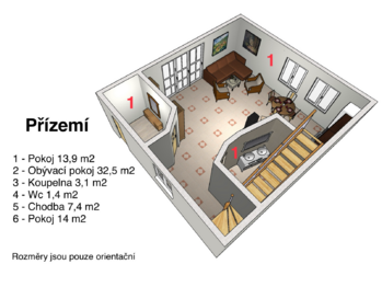Prodej domu 1193 m², Malá Skála