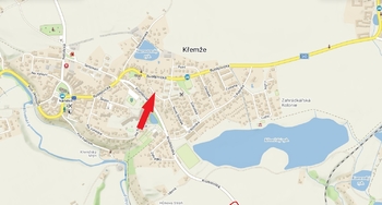 mapa - Prodej domu 82 m², Křemže