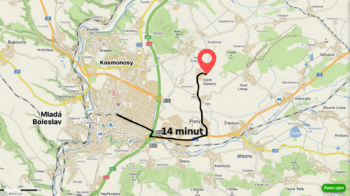Prodej pozemku 1268 m², Dolní Stakory