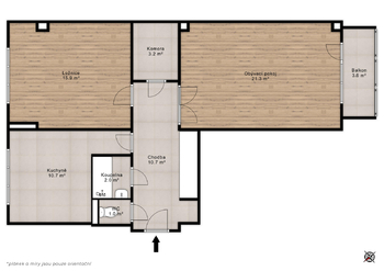 Prodej bytu 2+1 v osobním vlastnictví 65 m², Mladá Boleslav