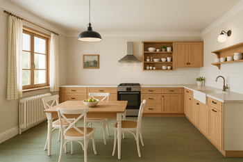 vizualizace - kuchyň - Prodej domu 162 m², Horní Slivno