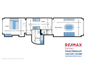 Pronájem bytu 2+kk v osobním vlastnictví 55 m², Praha 6 - Střešovice