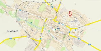 lokace garáže ve městě Slavonice - Prodej garáže 19 m², Slavonice
