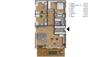 Prodej domu 91 m², Kounice