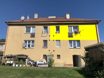 pohled ze zahrady - Prodej bytu 3+kk v osobním vlastnictví 120 m², Mšecké Žehrovice