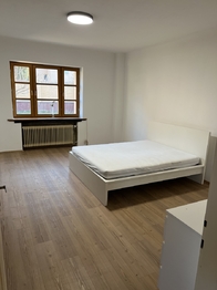 Ložnice - Pronájem bytu 2+kk v osobním vlastnictví 61 m², Praha 4 - Modřany