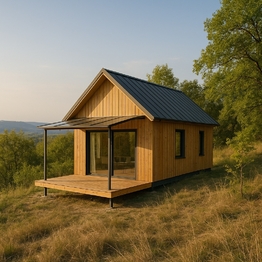 Vizualizace - Prodej pozemku 3827 m², Křešice