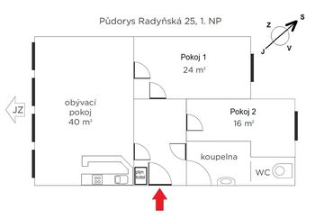 Pronájem bytu 3+kk v osobním vlastnictví 95 m², Plzeň