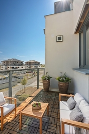 Terasa - Prodej bytu 3+kk v osobním vlastnictví 82 m², Praha 5 - Sobín