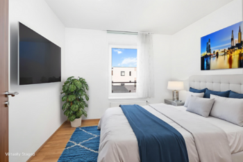 vizualizace - ložnice - Prodej bytu 3+kk v osobním vlastnictví 82 m², České Budějovice