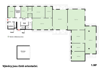 Prodej obchodních prostor 700 m², Zbiroh