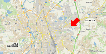 Prodej skladovacích prostor 4159 m², České Budějovice