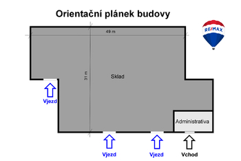 Prodej skladovacích prostor 4159 m², České Budějovice