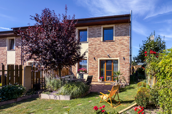 Pohled ze zahrady - Prodej domu 128 m², Stehelčeves