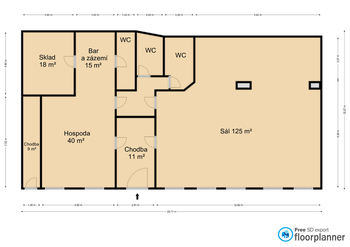 Prodej restaurace 273 m², Borotice