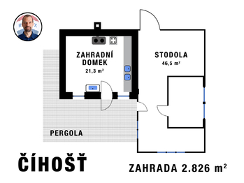 Prodej chaty / chalupy 21 m², Číhošť