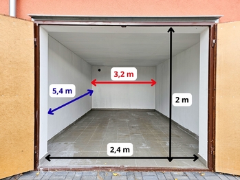 Pronájem garáže 21 m², Chomutov