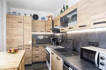 kuchyně - Prodej bytu 3+1 v osobním vlastnictví 62 m², Praha 9 - Kyje 