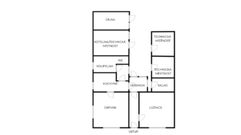 Prodej domu 117 m², Borotín