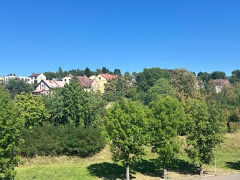 Zástavba původních RD navazuje na pozemky města. - Prodej nájemního domu 1106 m², Ústí nad Labem