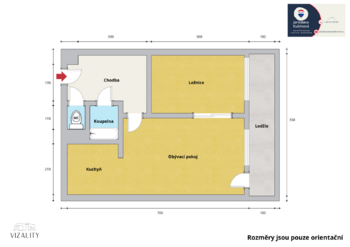 Prodej bytu 2+kk v družstevním vlastnictví 44 m², Mnichovo Hradiště