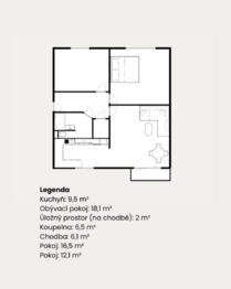 Prodej bytu 3+1 v osobním vlastnictví 78 m², Hradec Králové