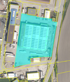 Pronájem skladovacích prostor 2550 m², Přelouč