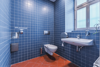 BEZBARIÉROVÉ TOALETY - PŘÍZEMÍ - Pronájem obchodních prostor 350 m², Praha 1 - Staré Město