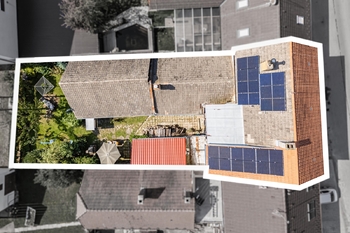 Pohled z ptačí perspektivy. - Prodej domu 155 m², Ledenice