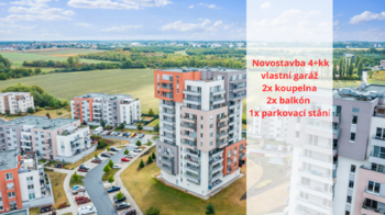 Prodej bytu 4+kk v osobním vlastnictví 154 m², Praha 9 - Vysočany