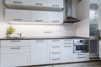 Plně vybavená kuchyně - Pronájem bytu 3+kk v osobním vlastnictví 55 m², Praha 10 - Strašnice