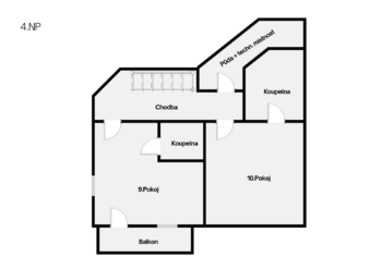 4. patro I - Prodej domu 832 m², Hřensko