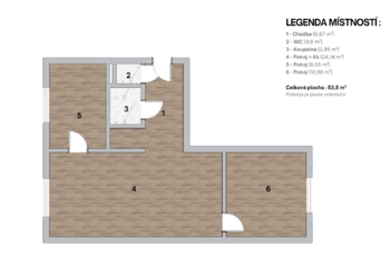 Prodej bytu 3+kk v osobním vlastnictví 54 m², Ostrava
