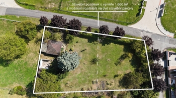 Prodej pozemku 1600 m², Praha 9 - Klánovice