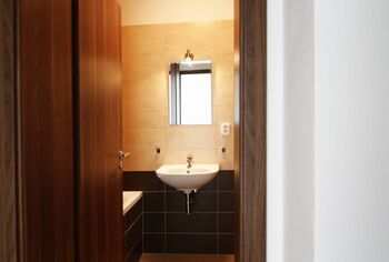 koupelna - Pronájem bytu 1+kk v osobním vlastnictví 31 m², Kolín