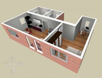 Pronájem bytu 2+kk v osobním vlastnictví 73 m², Ostrava