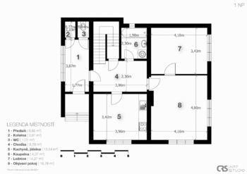 Prodej domu 181 m², Praha 4 - Kunratice