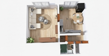 Prodej bytu 1+1 Kyjov. - Prodej bytu 1+1 v osobním vlastnictví 54 m², Kyjov