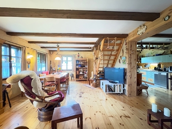 Obývací pokoj - Prodej chaty / chalupy 134 m², Rybniště