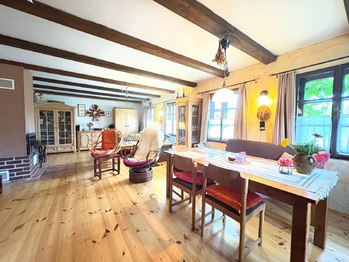 Obývací pokoj - Prodej chaty / chalupy 134 m², Rybniště