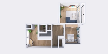 Pronájem bytu 2+1 v osobním vlastnictví 60 m², Šumperk