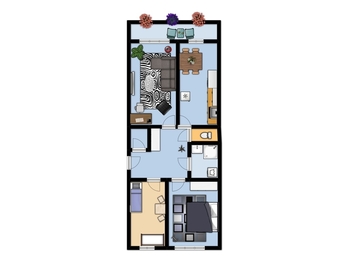 Pronájem bytu 3+1 v osobním vlastnictví 77 m², Praha 4 - Chodov