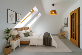 vizualizace ložnice - Prodej domu 200 m², Brandýs nad Labem-Stará Boleslav