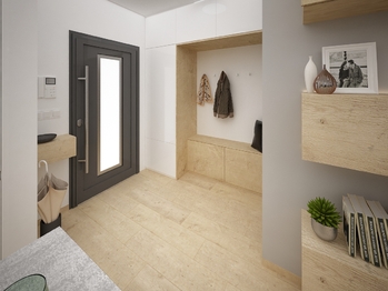 Kuchyně a obývací pokoj - Prodej domu 132 m², Vlasatice