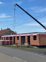 Srpen 2025 - založení stropu - Prodej domu 132 m², Vlasatice