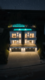 vizualizace domu  - Prodej pozemku 994 m², Podolanka