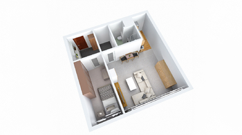 Prodej bytu 2+kk v osobním vlastnictví 46 m², Ústí nad Labem
