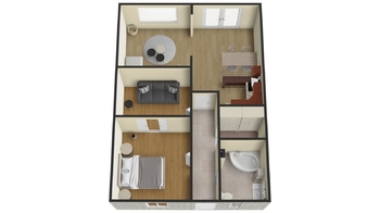Prodej bytu 2kk 64 m2 se zahrádkou 127m2 Nehvizdy - Prodej bytu 2+kk v osobním vlastnictví 191 m², Nehvizdy