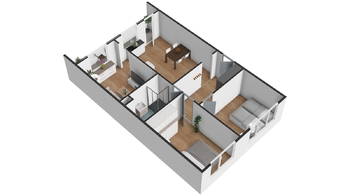 Pronájem bytu 3+1 v osobním vlastnictví 68 m², Praha 4 - Nusle